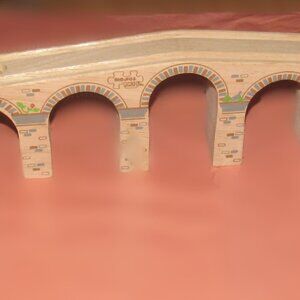 Thomas Brio Compatible Wooden Railway Train Track Viaduct Bridge Arches Tunnels